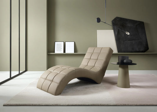 LAGUNA NEW CHAISE LONGUE LEATHER