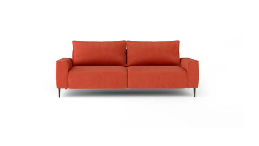Lugo Orange Sofa
