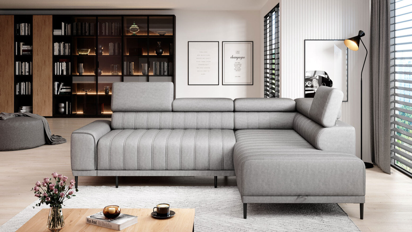 grey caldo l_corner sofa
