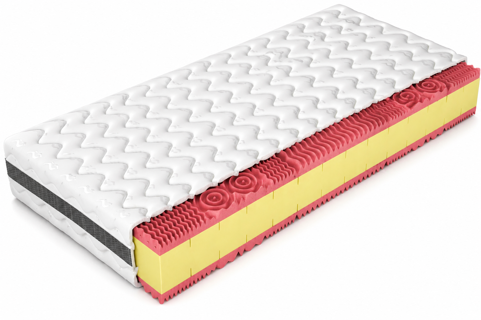 Live collection mattress with multiple comfort levels and support options