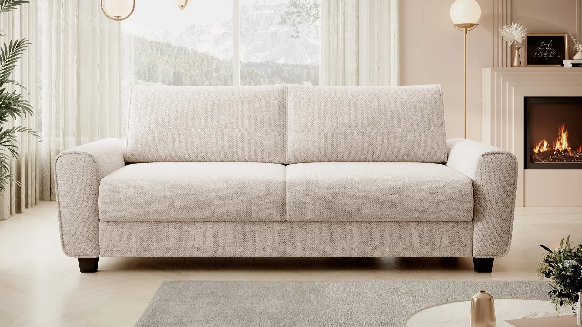 4 Seater Sofa Bed Capri