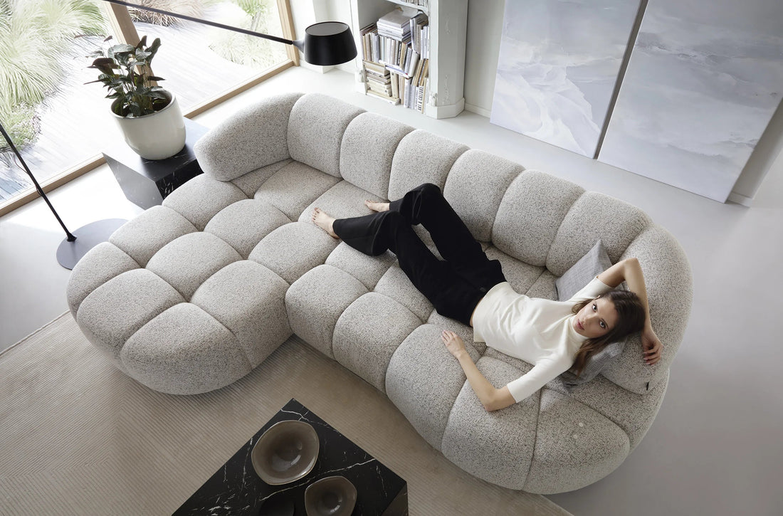 Corner with Small & Chaise Sofas