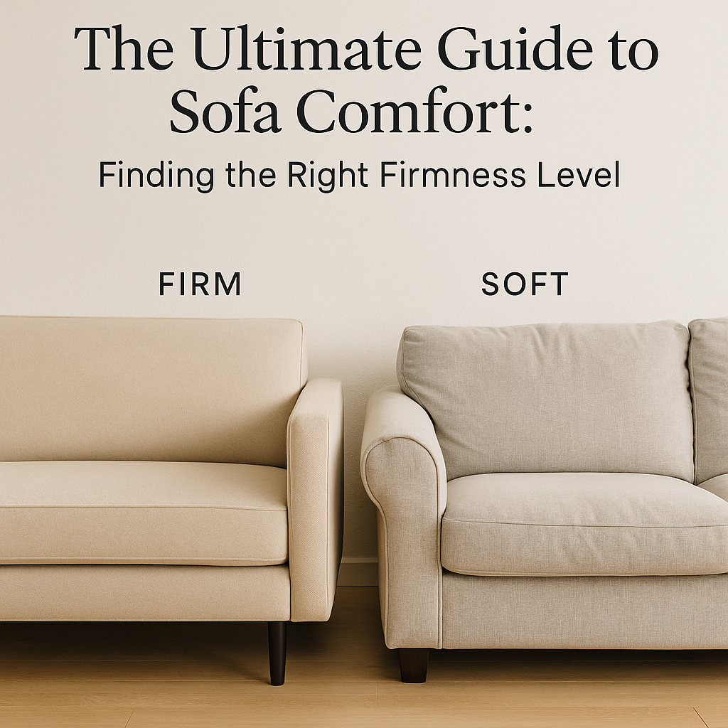 Firm vs Soft Sofas Explained: What’s Best for Back Pain? blog topic