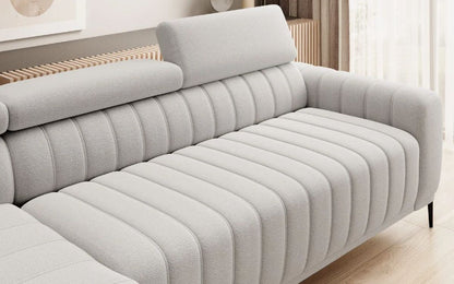 GANDI 120 CORNER SOFA BED WITH MATTRESS AND STOR