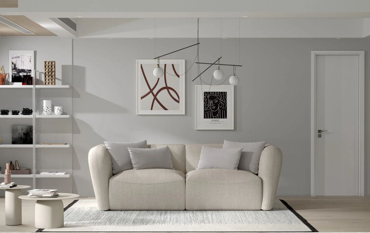 BEIGE 3 SEATER CANDELO S 80 MODULAR SOFA