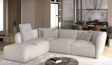 CANDELO L 80 CREAM MODULAR CORNER SOFA
