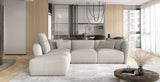CANDELO L 80 BEIGE MODULAR CORNER SOFA