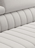 GANDI 160 -Beige  Corner Sofa Bed with Mattress 160x200cm