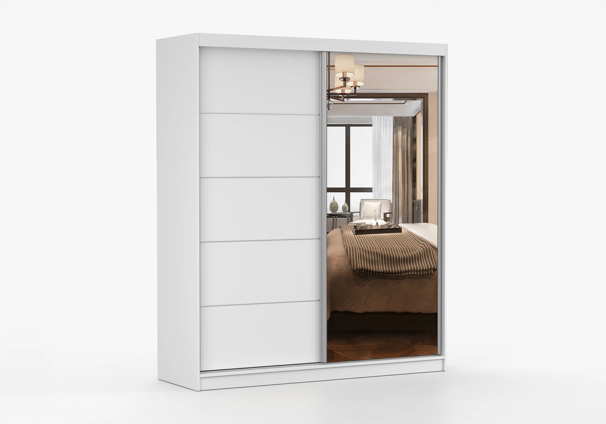 White with Mirror