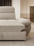 Side image of Galiano S - Corner Sofa Bed with Ottoman Storage
