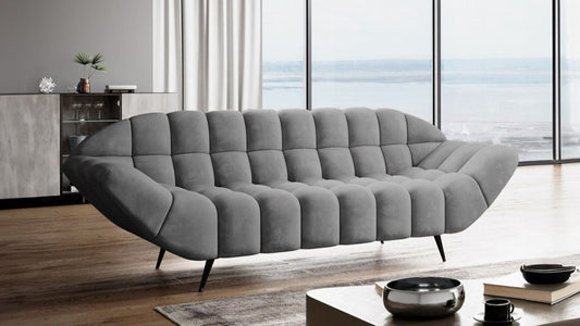 Grey 3 seater Sofa Gappa