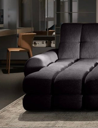 VELVET TOLLO S Left Hand Facing Power Chaise Corner Sofa Storage with Motorised Seat Extension 