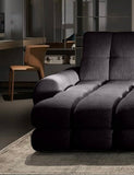 VELVET TOLLO S Left Hand Facing Power Chaise Corner Sofa Storage with Motorised Seat Extension 