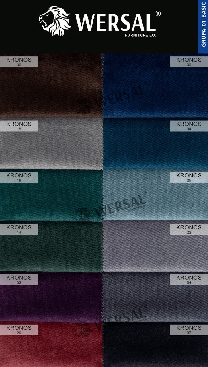 Alessio L Sofa Kronof fabric samples