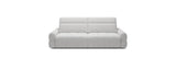 Gray sofa Mateo on a white background