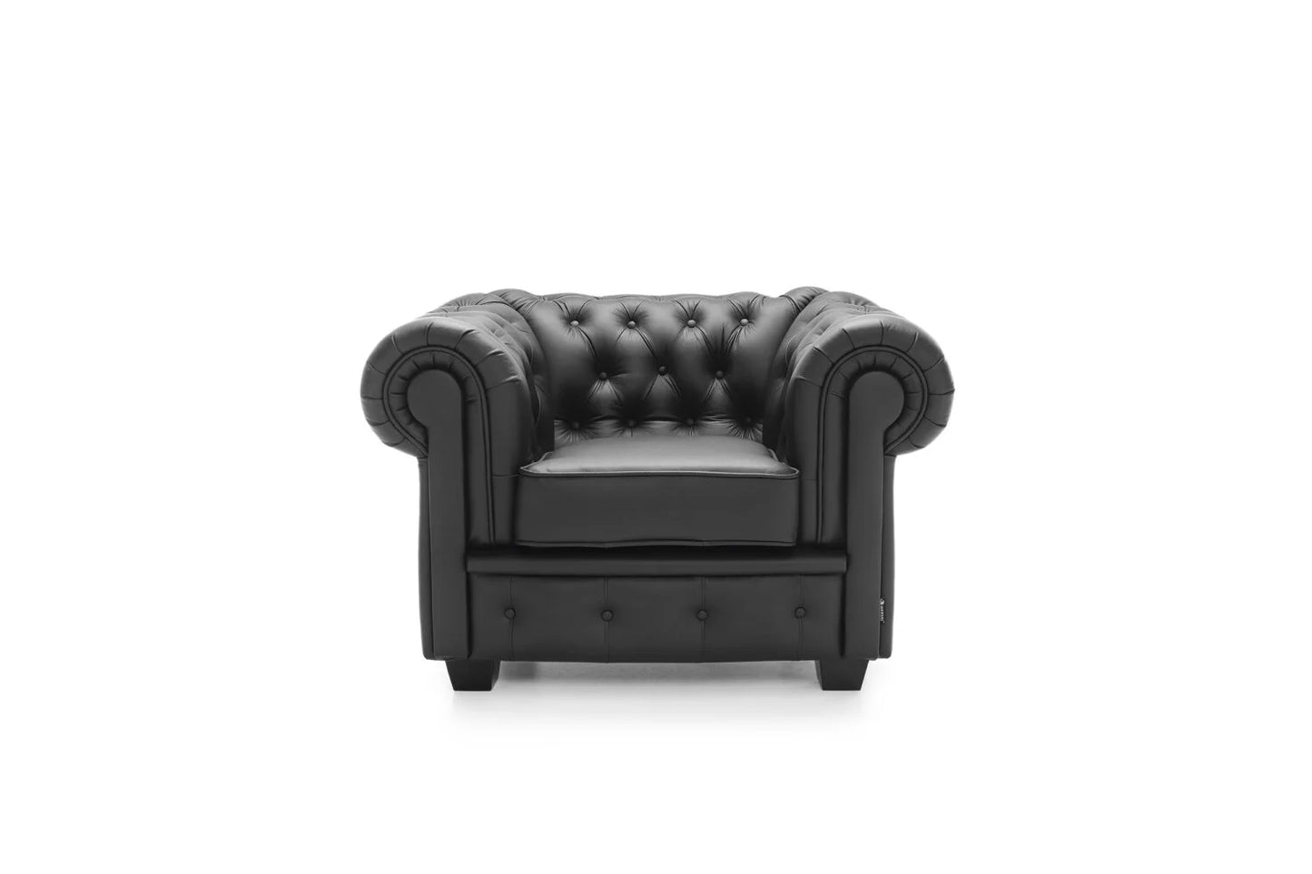 MANCHESTER 1 CHESTERFIELD ARMCHAIR NATURAL LEATHER