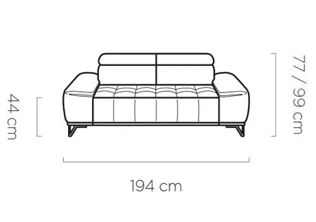 PALLADIO S 2 SOFA