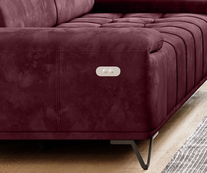 PALLADIO SOFA S 2E SOFA WITH ELECTRIC SEAT ADJUSTMENT