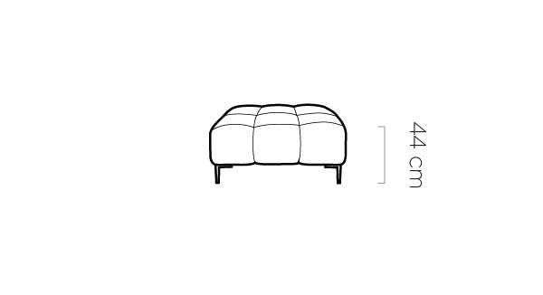  PLAZA MINI - Footstool DIMENSION IMAGE 1
