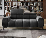 PLAZA S2E 2 SEATER SOFA WITH ELECTRIC SEAT ADJUSTMENT FRONT IMAGE
