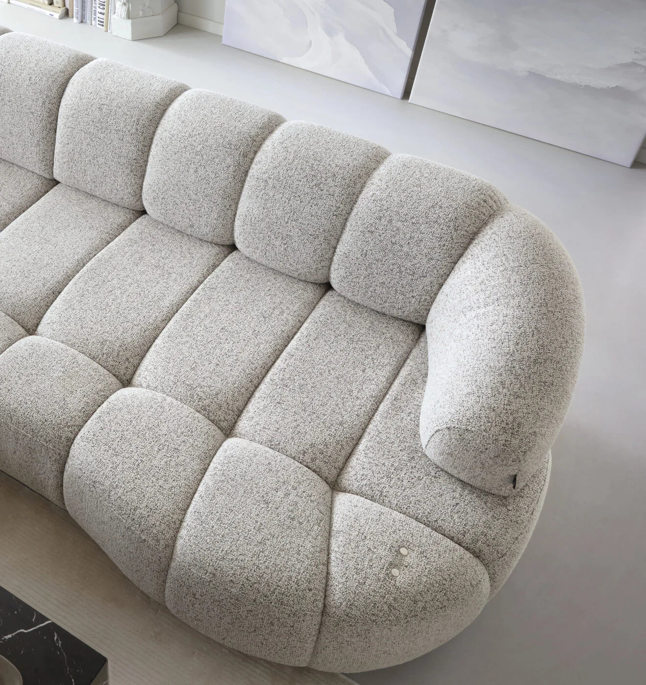 VELPA S Power Chaise Corner Sofa with Motorised Seat Extension Side Image