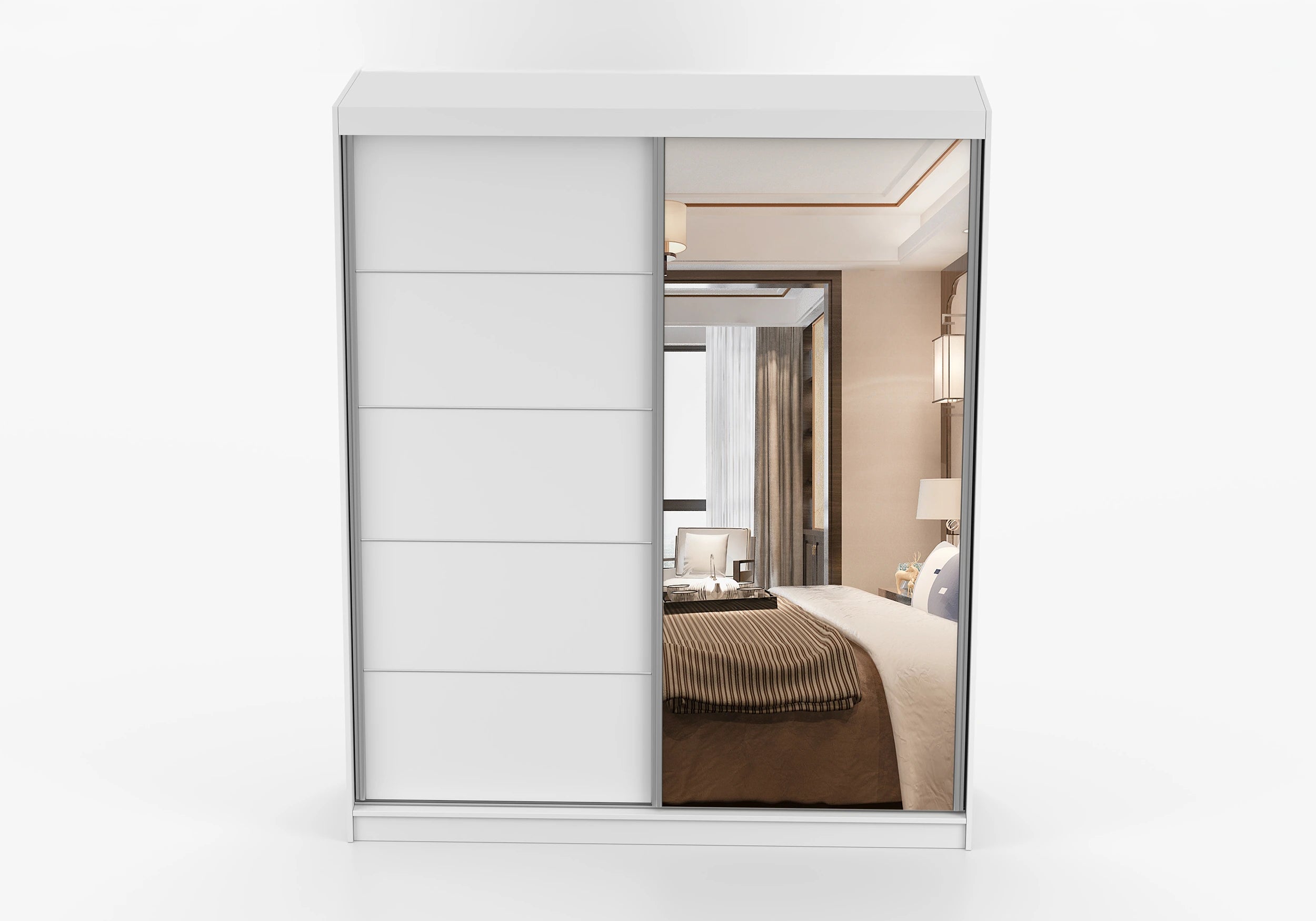 White with Mirror