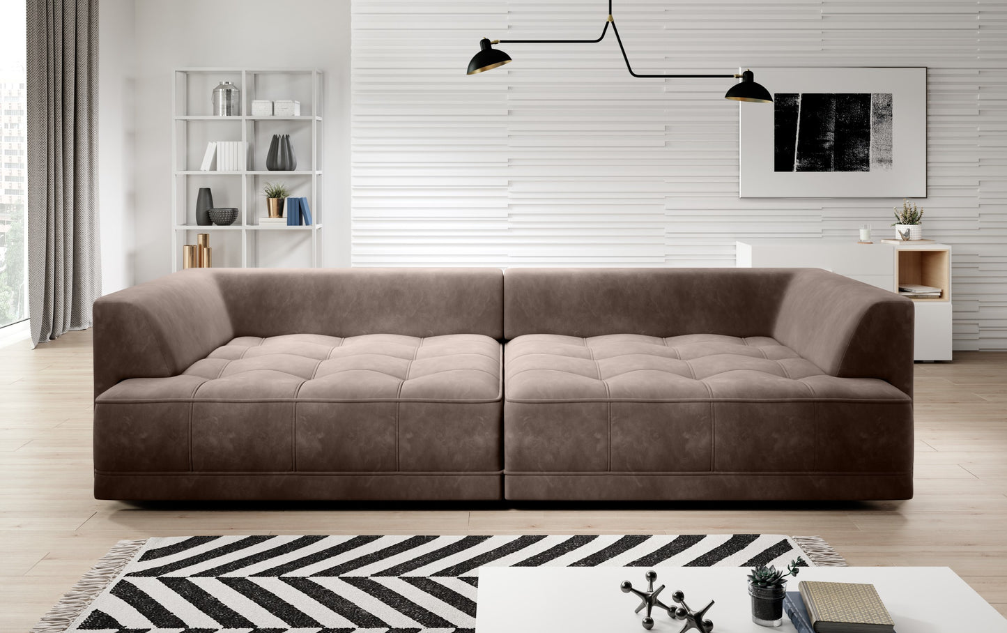 TIGA S LARGE SOFA WITH ELECTRIC SEAT ADJUSTMENT