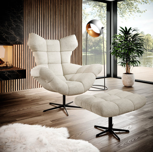 SENSEI - Armchair with rocking and rolling function 
