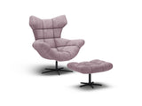 Grey SENSEI - Armchair with rocking and rolling function 