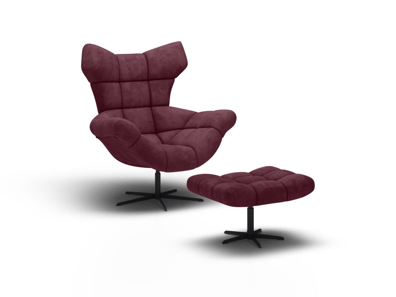 Beige SENSEI - Armchair with rocking and rolling function 