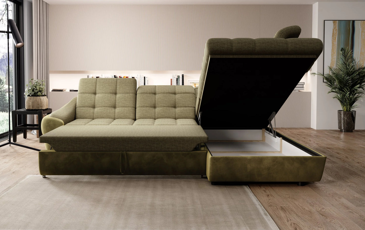 Infinity L Corner Sofa Storage 