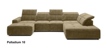 COLOMBO XL Large U Shaped Corner Sofa with Storage