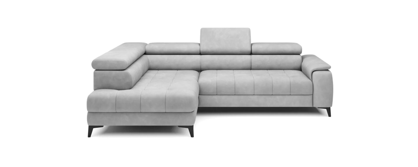 CHIVAS L CORNER SOFA WITH ELECTRIC SEAT ADJUSTMENT