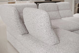 GALLANO L - Corner Sofa Bed with Ottoman Storage close image 