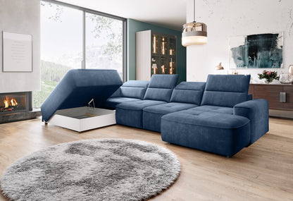 COLOMBO XL Large U Shaped Corner Sofa with Storage