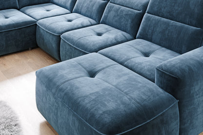 COLOMBO XL Large U Shaped Corner Sofa with Storage