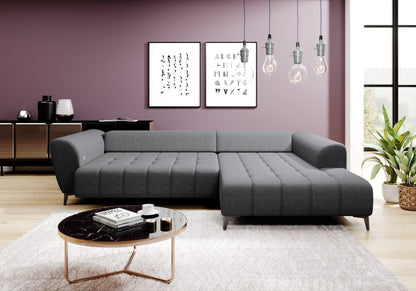 GARAY S CORNER SOFA WITH ELECTRIC SEAT ADJUSTMENT