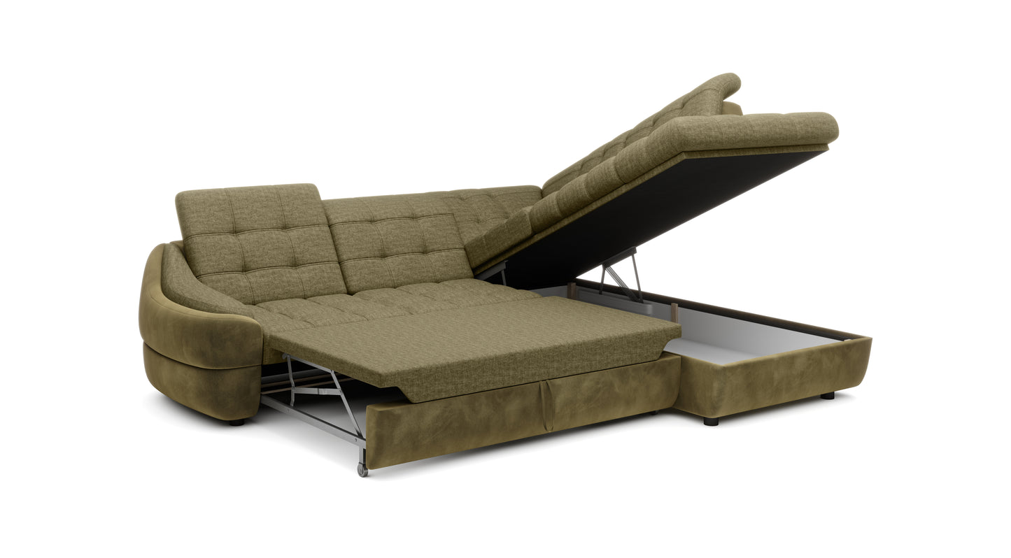 Infinity L Corner Sofa Storage