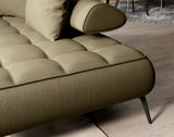 SELEDO L Corner Sofa Bed with Electrically Extendable Seat close up image