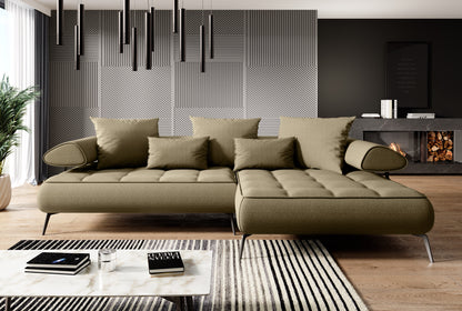 SELEDO S Corner Sofa with motorised seat depth