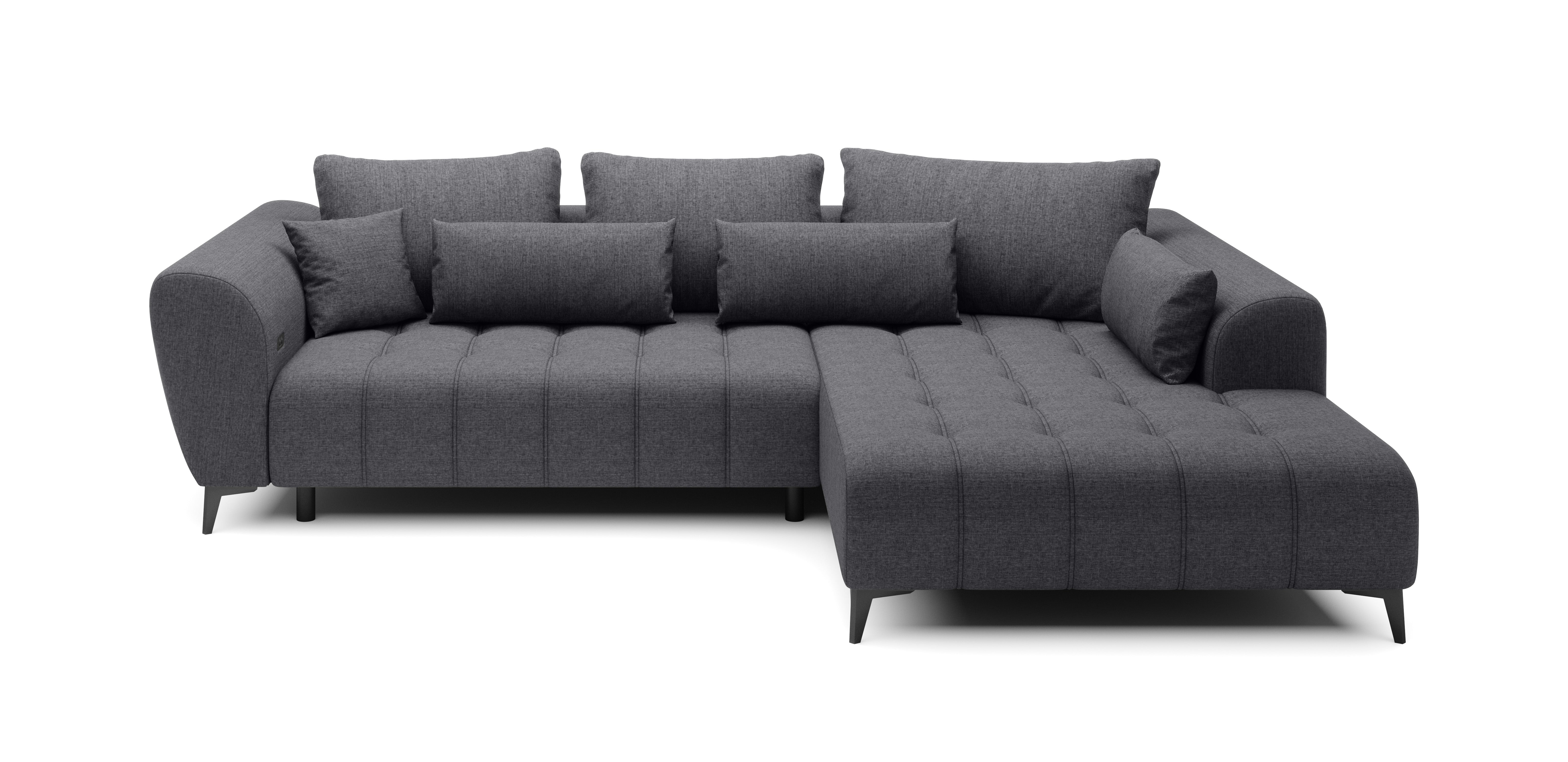 GARAY S GREY CORNER SOFA 