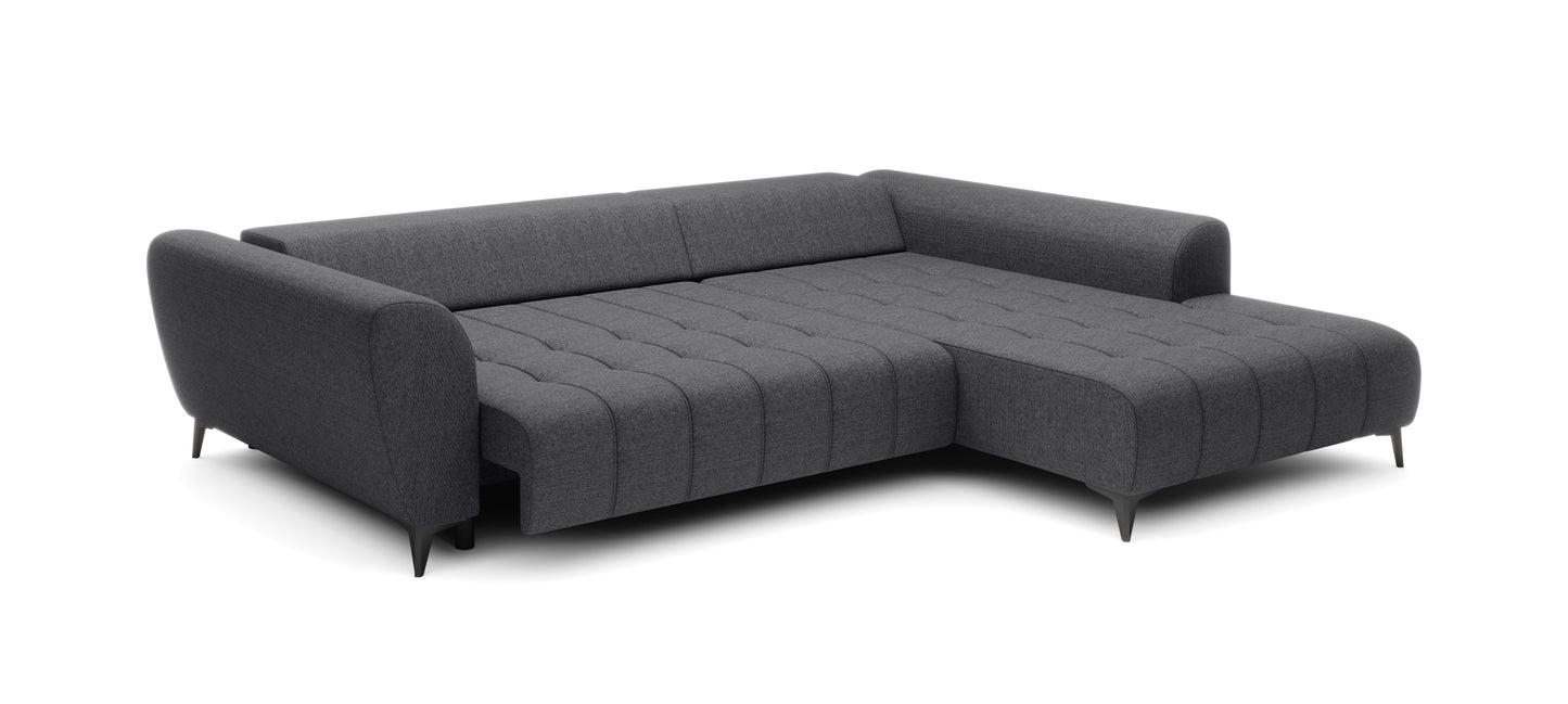 GARAY S CORNER SOFA WITH ELECTRIC SEAT ADJUSTMENT