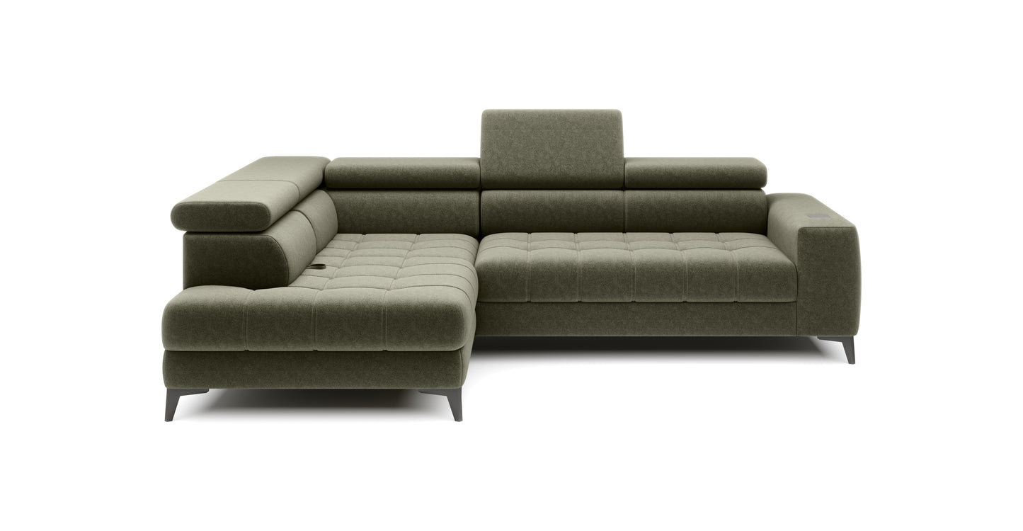 Astola 4 Seater Arm Open End Corner Sofa