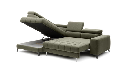 Astola 4 Seater Arm Open End Corner Sofa