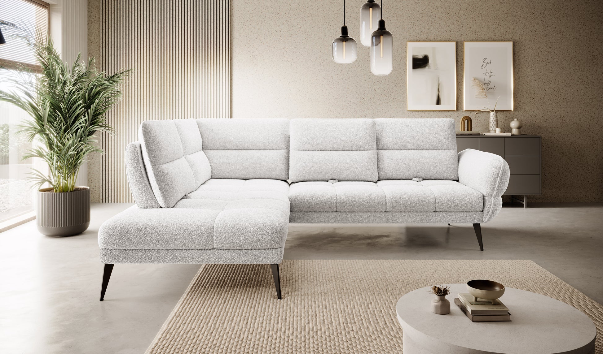 Campina L Corner Sofa