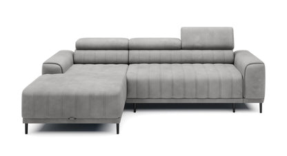 CALDO S 3 Seater Chaise Corner Sofa with Storage & Sleeping Surface 