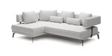 GIOTTO L CORNER SOFA WITH ELECTRIC SEAT ADJUSTMENT