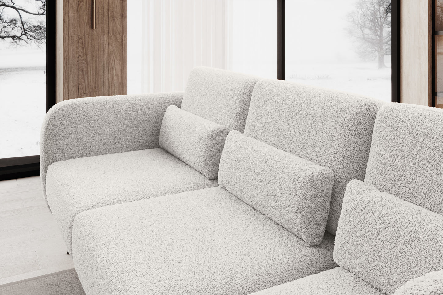 ILUSIO L OPEN END CORNER SOFA WITH ELECTRIC SEAT ADJUSTMENT