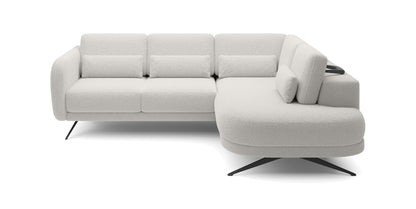 ILUSIO L OPEN END CORNER SOFA WITH ELECTRIC SEAT ADJUSTMENT