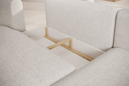 FIORE S CORNER SOFA WITH SLEEP FUNCTION AND STORAGE